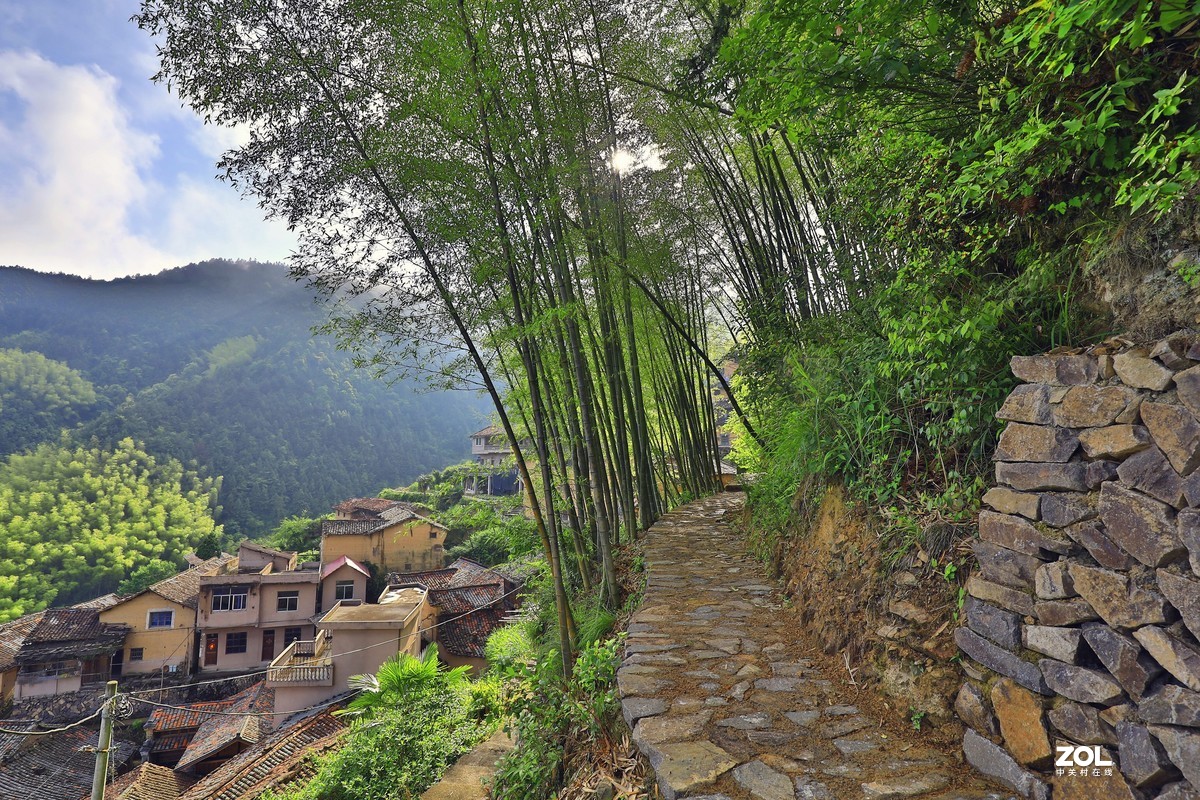 浙江丽水市松阳县古村落四都乡陈家铺村