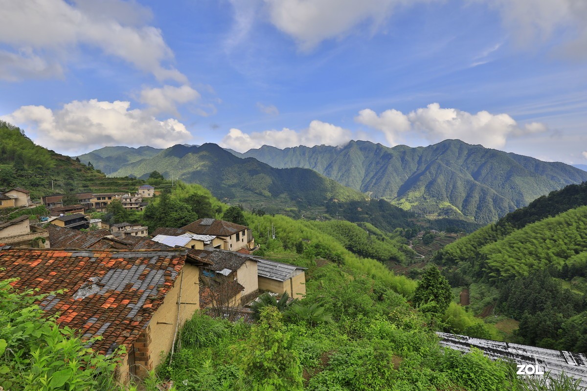 浙江丽水市松阳县古村落四都乡陈家铺村