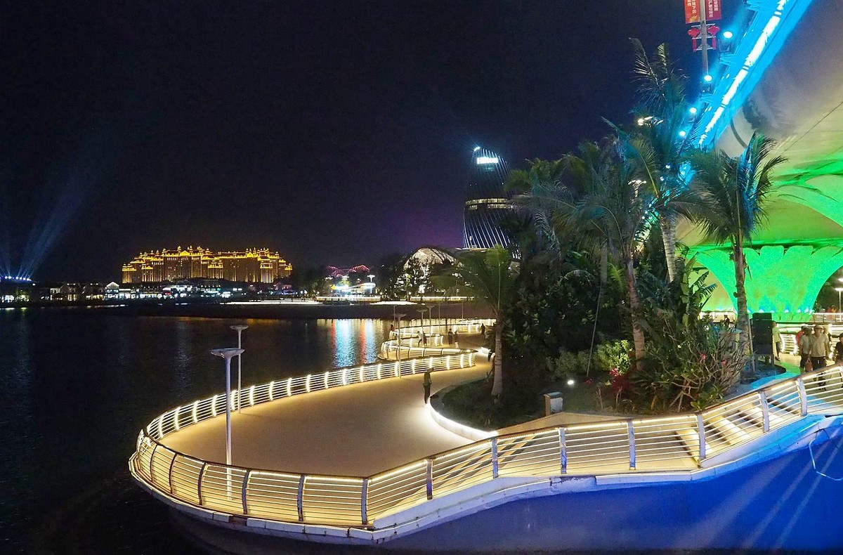 海南儋州海花岛之夜4