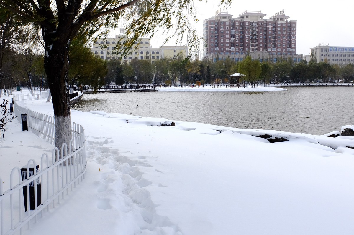 2021年冬天的第一场雪