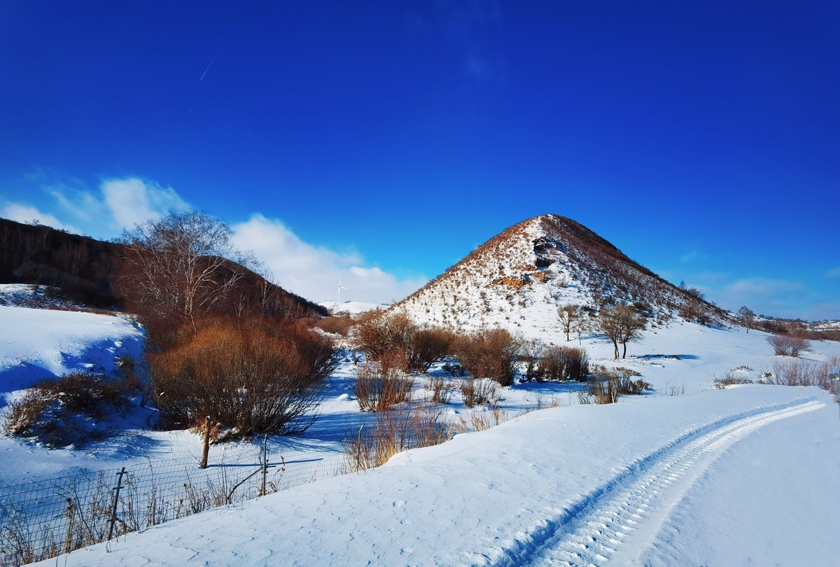 冬季赏雪推荐之御道口草原森林风景区