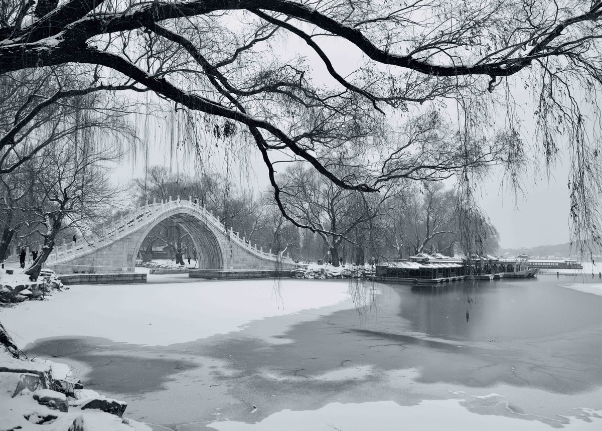 雪中颐和园