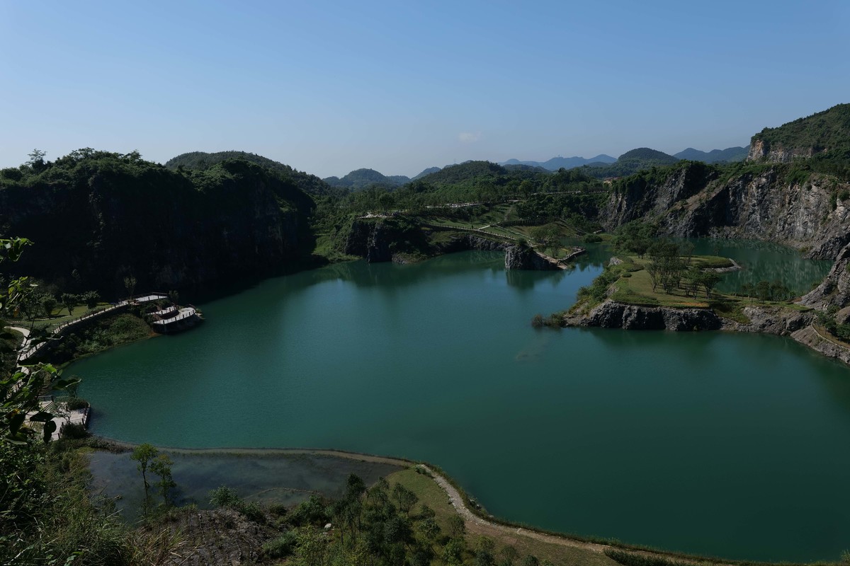 重庆渝北铜锣山矿山公园