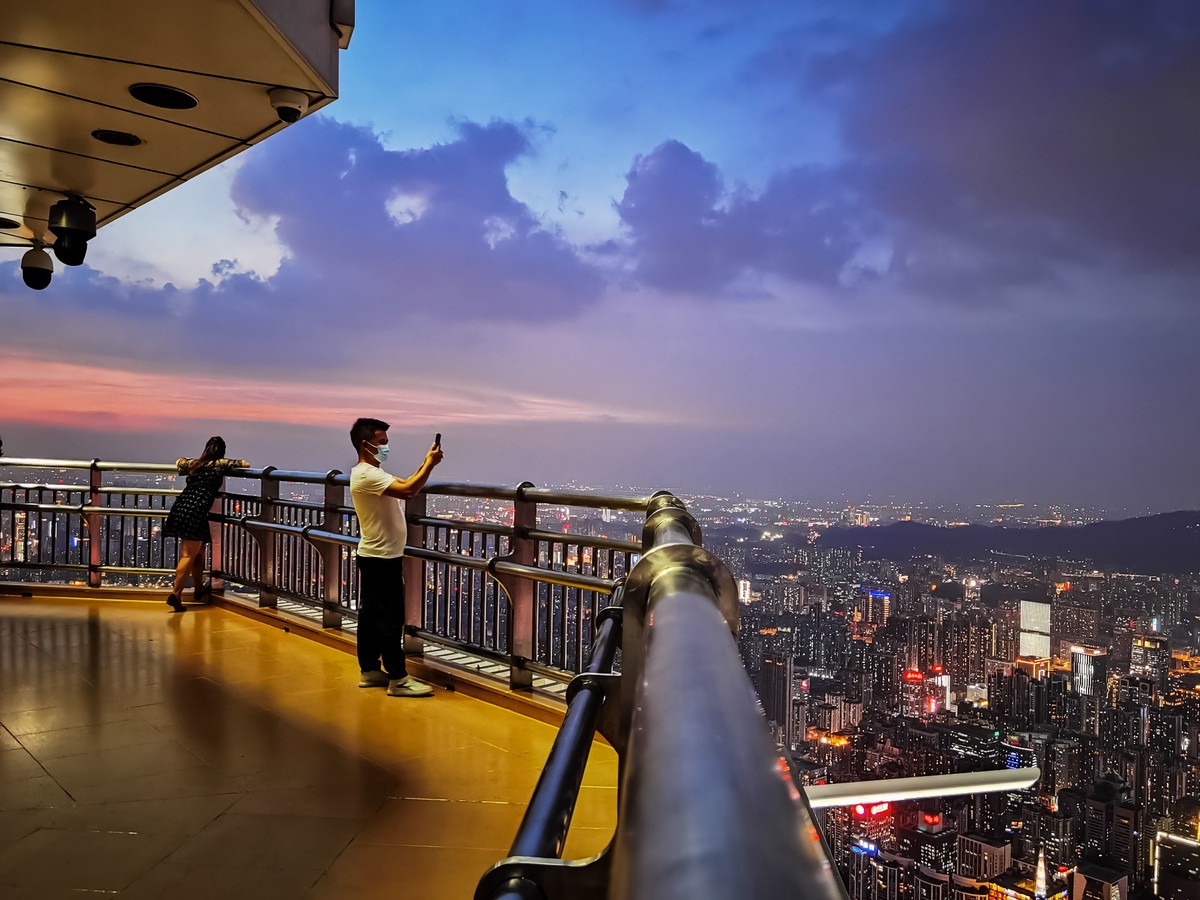 广州塔上看夜景