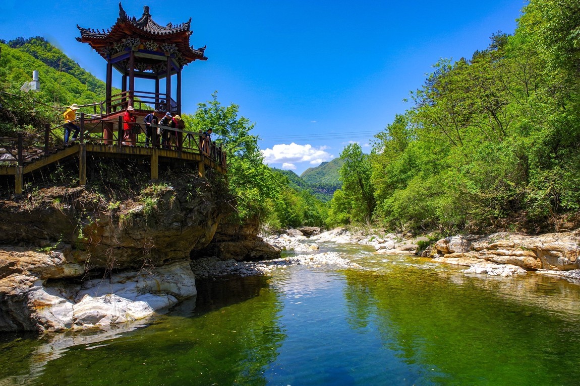 秦岭腹地 黄栢源风景区8续完 中关村在线摄影论坛