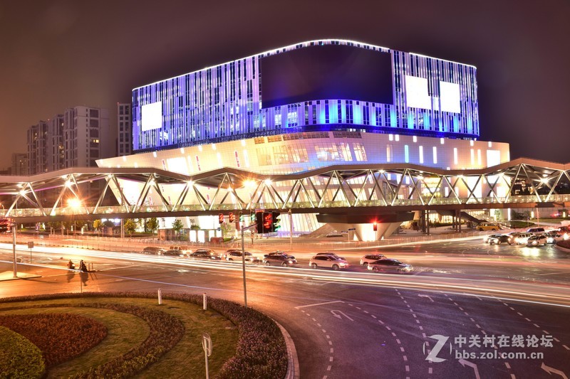 上海金沙江路拍摄夜景