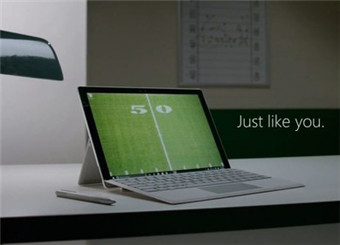微软推新Surface Pro 4广告 嘲讽Mac无用