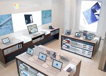 国内软粉福利 全球首家Surface尊享体验区开业！