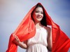 胭脂映丹霞（人像一）祁连山歌