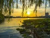 天穹之下      明湖景色