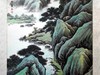 董乾慧老师山水书画作品《高山流水小桥人家》欣赏