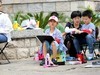 六一了，上组小朋友的街拍