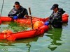 滇池海埂治理蓝藻速写（手机拍摄）