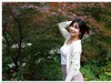 公园拍美女