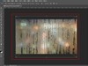PS怎么制作下雨天玻璃水雾图片效果