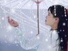 素衣飘雪减相思