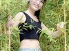 竹林少女【拍摄于大柏树老火车休闲广场】