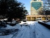 雪后初晴，2018年的第二场雪。