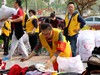 求是义工幸福广场爱心活动纪实