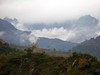 雨雾中的光雾山