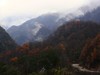 雨雾中的光雾山