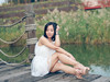 6D人像（适马50mm F1.4）（桥园秋声）