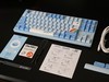 最佳入门客制化体验：达尔优A87天空蓝天空轴机械键盘+G黄PRO