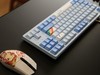 最佳入门客制化体验：达尔优A87天空蓝天空轴机械键盘+G黄PRO