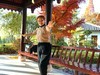 公园晨练