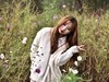 少女与格桑花