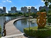 上海浦东软件园湖畔美景（上）