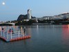 2021年8月的柳 州市河堤