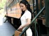 广九车站纪念园美女人像
