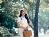广九车站纪念园美女人像