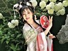 【红扇女孩（2）】——摄于上海桂林公园