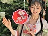 【红扇女孩（2）】——摄于上海桂林公园