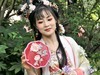 【红扇女孩（2）】——摄于上海桂林公园