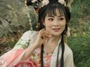 【红扇女孩（2）】——摄于上海桂林公园