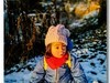 艾琳娜第一次玩雪（一岁半）