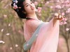 樱花汉服女