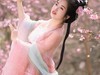 樱花汉服女