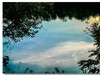 野湖黄昏
