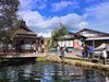 忍野八海与富士山