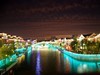 梅里古镇夜景美如画
