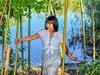 湖滨留影
