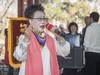 公园里的演出