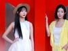 摄影器材展的模特