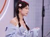 摄影器材展的模特