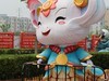 花灯与向日葵