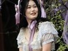 月湖公园紫腾花--6